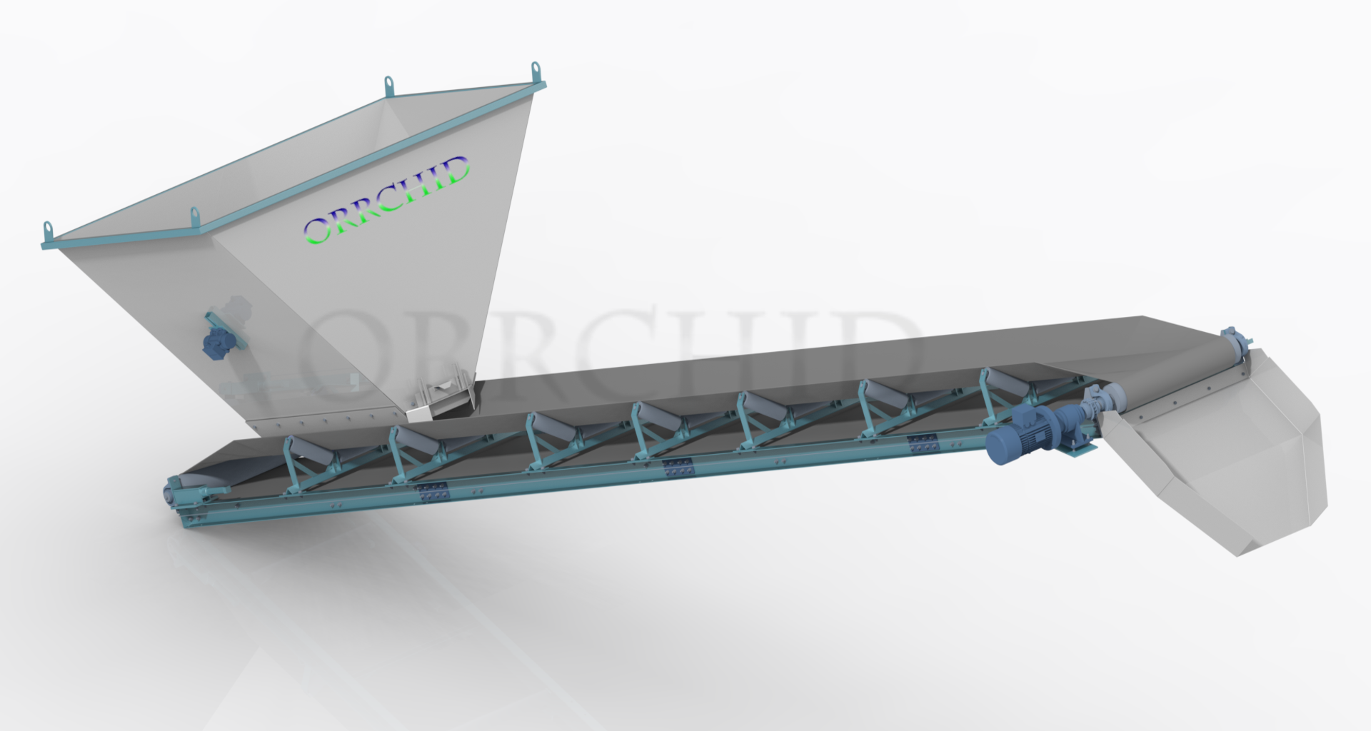 Idler Roller Belt Conveyor