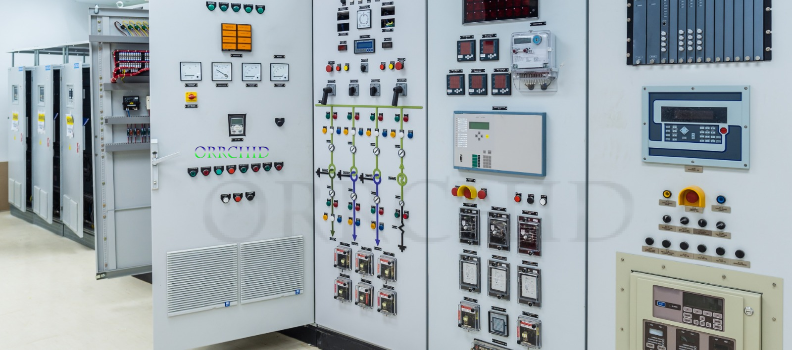 PLC & HMI Based Control Panel