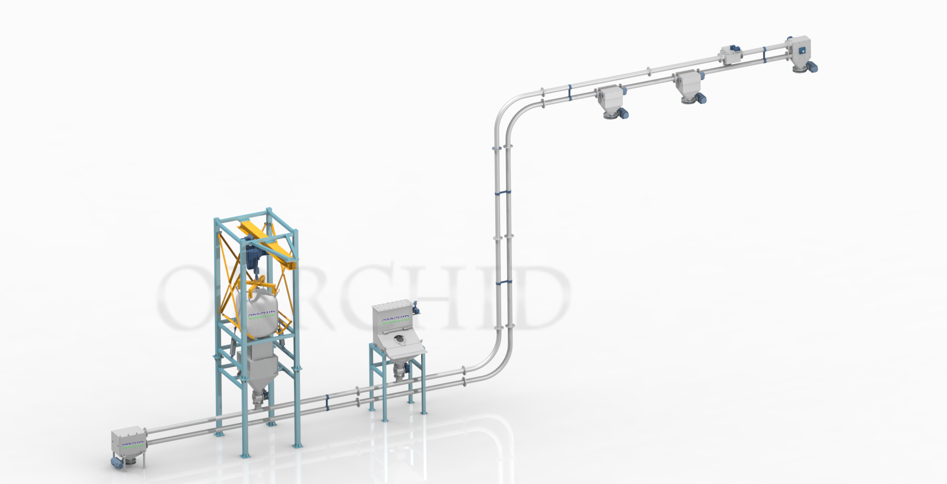 Drag Chain Disc Conveyor