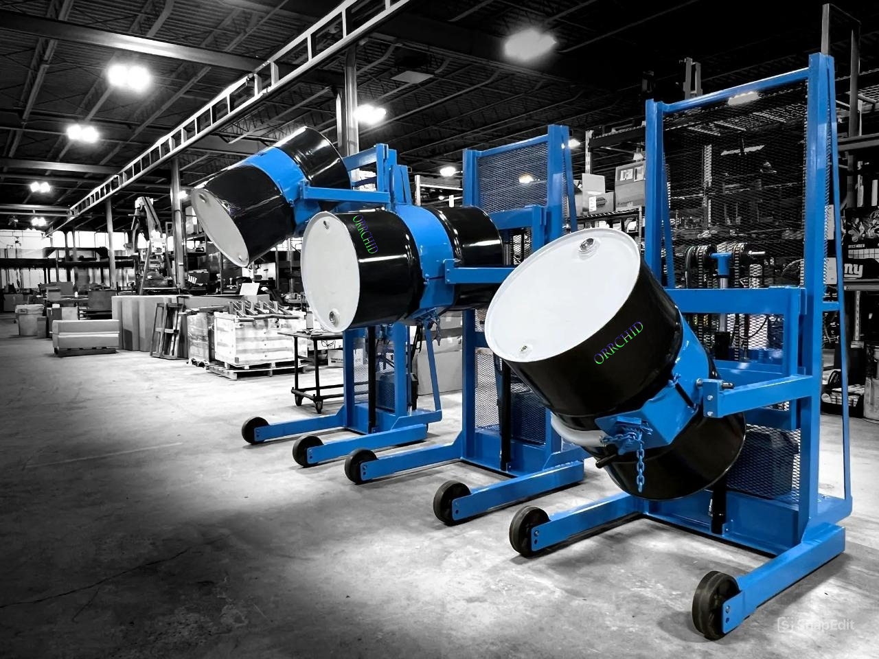 Drum Unloading System