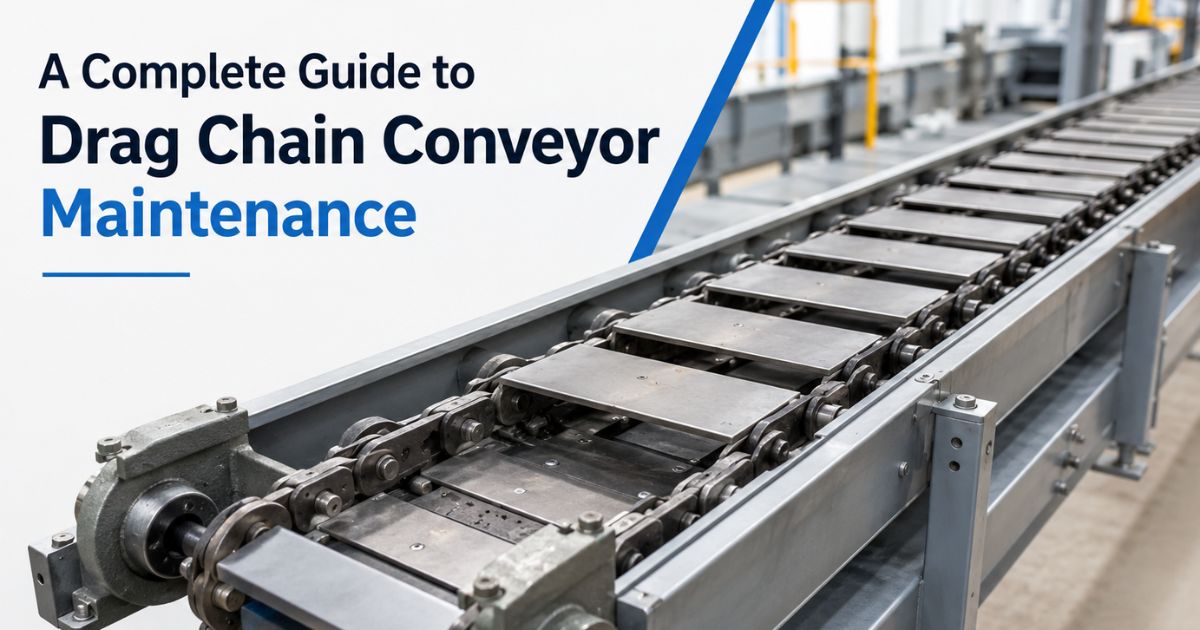 A Complete Guide to Drag Chain Conveyor Maintenance
