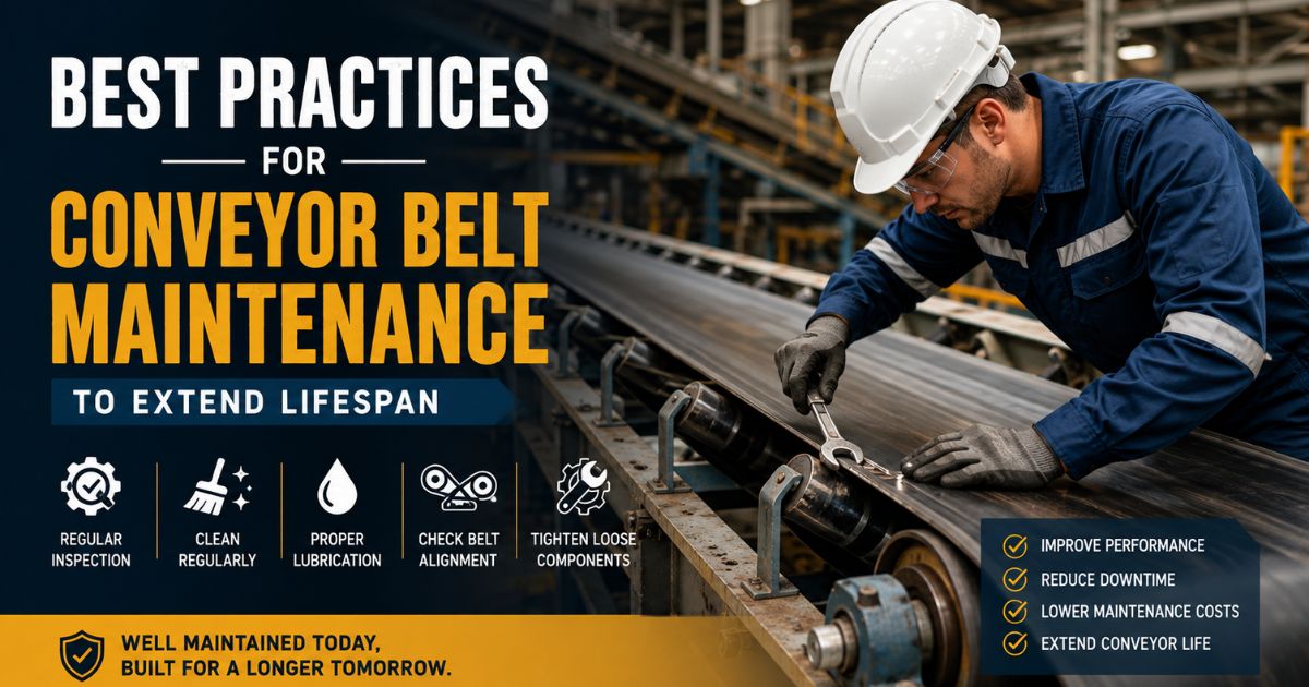 Best Practices for Conveyor Belt Maintenance to Extend Lifespan